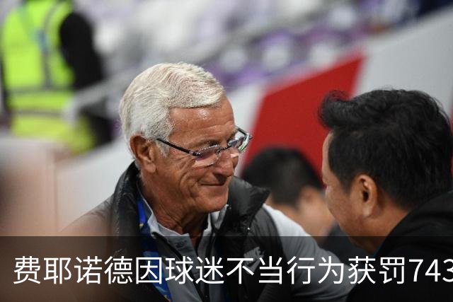 费耶诺德因球迷不当行为获罚74375欧元